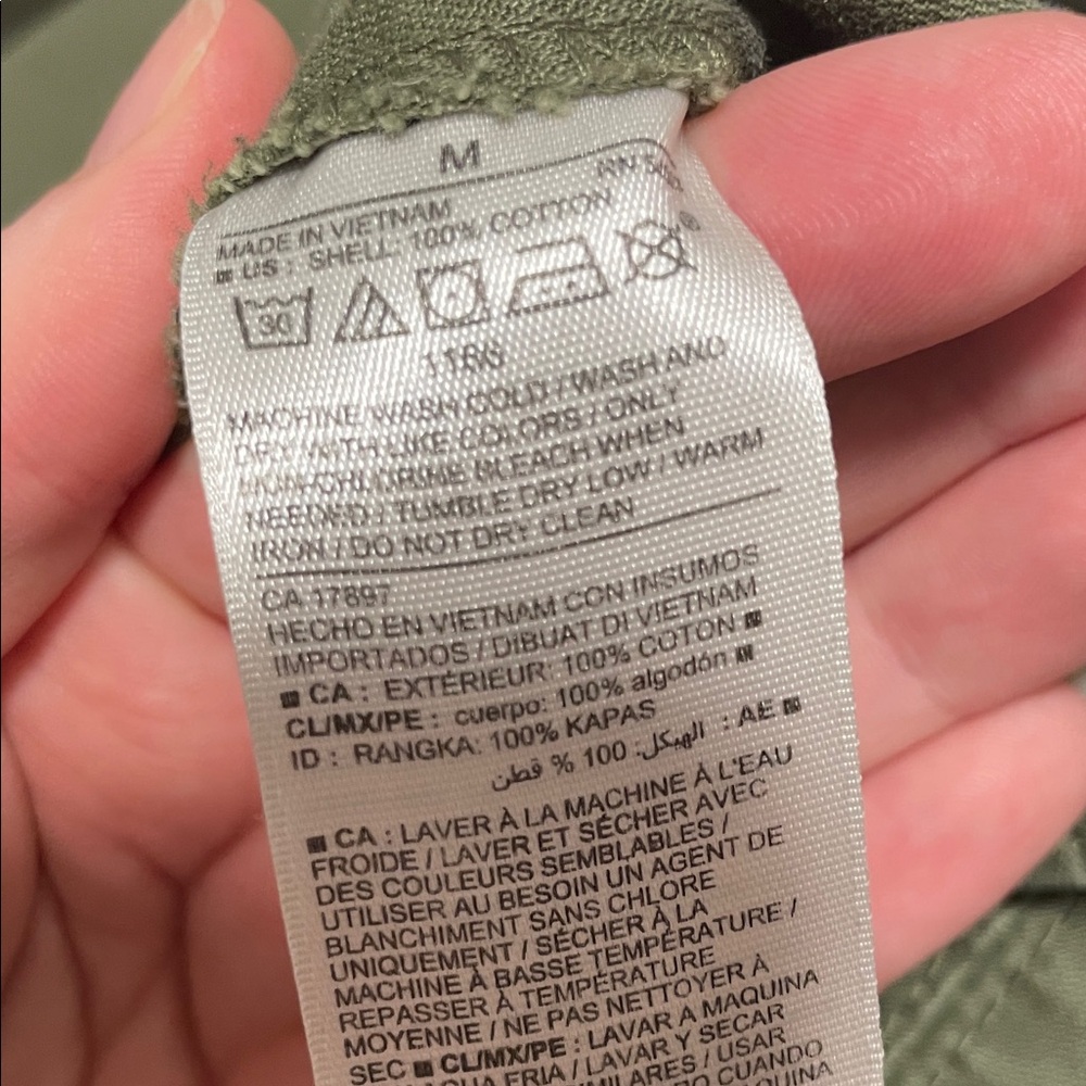 Old Navy Forest Green Utility Jacket - Picture 8 of 8